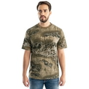 Realtree Men's Short Sleeve Scent Control Hunting Camouflage T-Shirt, Realtree Excape, XL